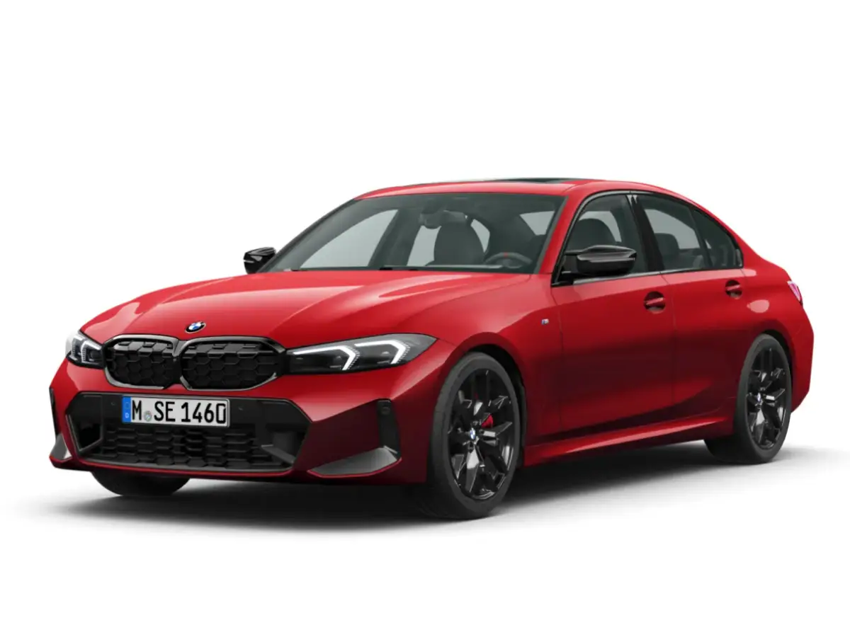 BMW 3 Series DRAGON FIRE RED METALLIC